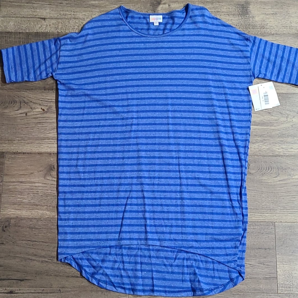 Royal Blue stripe XS LuLaRoe Irma